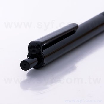 廣告筆-造型防滑筆管禮品-黑色原子筆-二款筆桿可選-採購訂製贈品筆_10